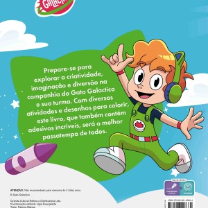 Gato Galactico - Atividades E Adesivos-9786526126684-86223