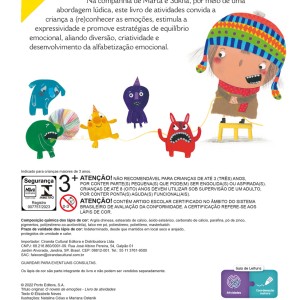 Livro De Atividades O Novelo De Emoções-9786526118214-63597