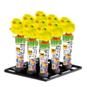 Confeito Pintinho Pula-pula Amarelo