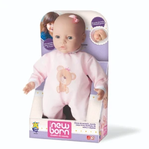 Boneca New Born Acabou De Nascer