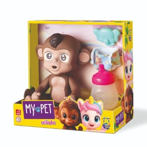 My Pet Cuidados Macaco (animal Em Vinil)