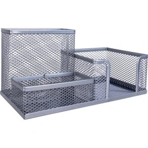 Acessorio Para Mesa Aramado 3 Reparticoes Prata
