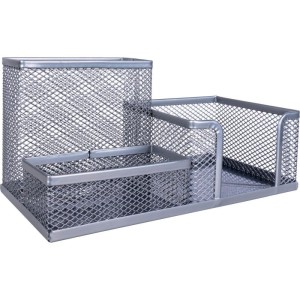 Acessorio Para Mesa Aramado 3 Reparticoes Prata-129610-16839