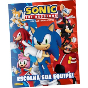 Album De Figurinhas Sonic The Hedgehog Brochura-128364-47651