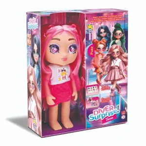Boneca Diver Surprise Teen - Cabelo Rosa