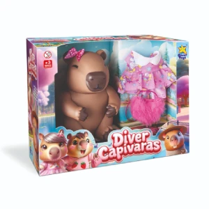 Diver Capivara - Menina - Vestido