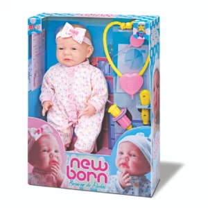 Boneca Diver New Born - Brincar De Dodoi - Menina