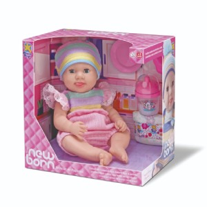 Boneca Diver New Born - Brinca De Papinha - Menina