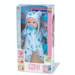 Boneco Diver New Born - Brincando De Pijama - Menino