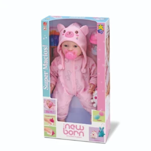 Boneca Diver New Born - Brincando De Pijama - Menina