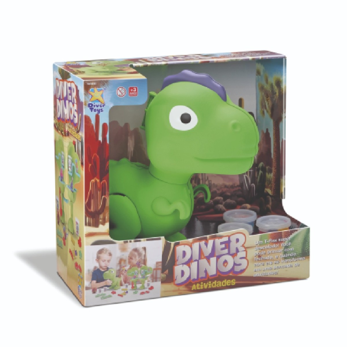 Dinossauro Diver Dinos - Atividades