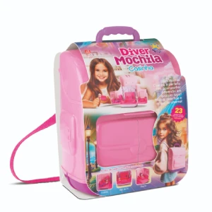 Diver Mochila - Casinha (mochila Em Plastico Com Acessorios)