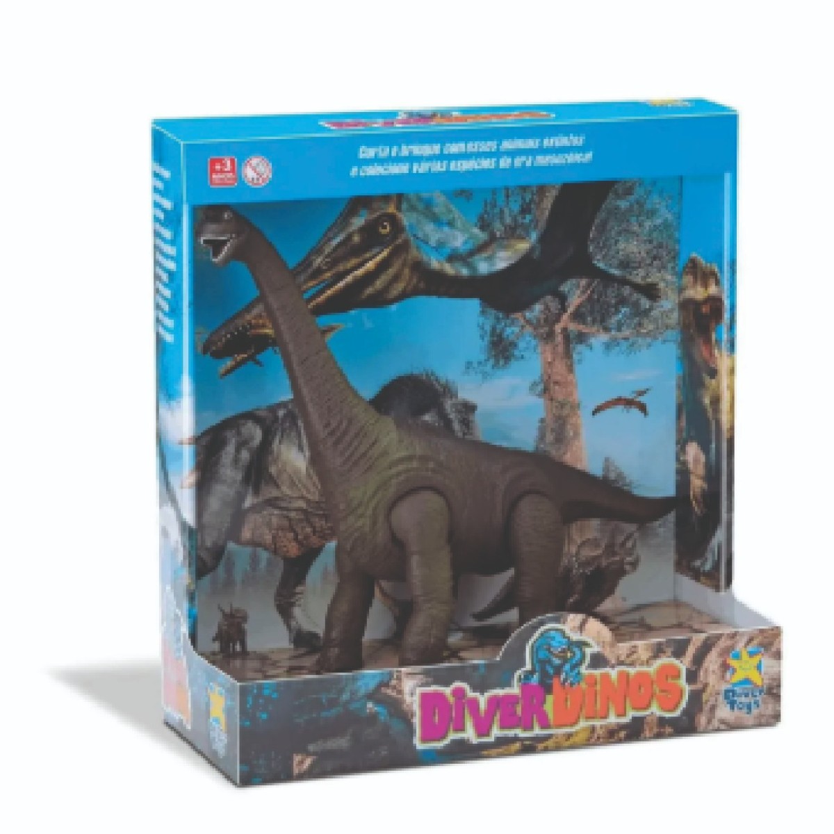 Dinossauro Diver Dinos - Braǫuiossauro