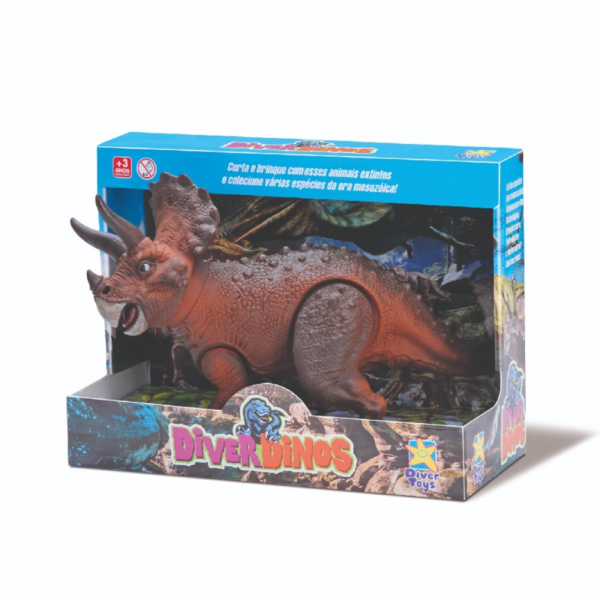 Dinossauro Diver Dinos - Triceratops