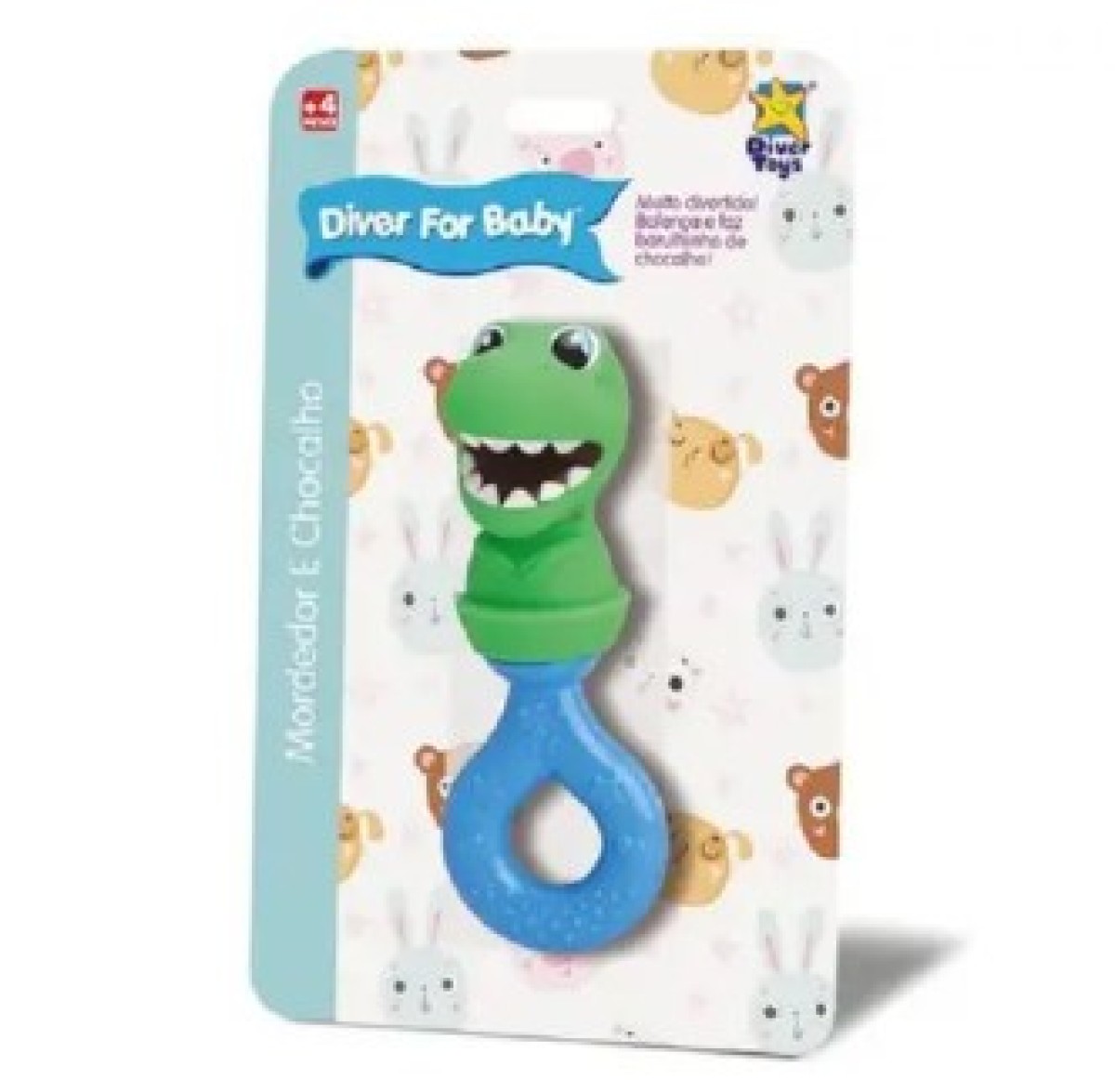 Diver For Baby - Mordedor Chocalho Dino