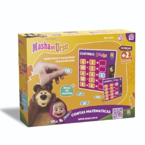 Masha E Urso Contas Matematicas (quebra-cabecas)