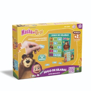 Masha E Urso Palavrinhas (quebra-cabecas)
