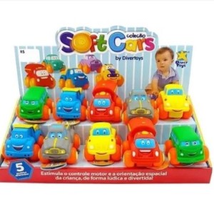 Soft Cars - Display C/10 Unidades