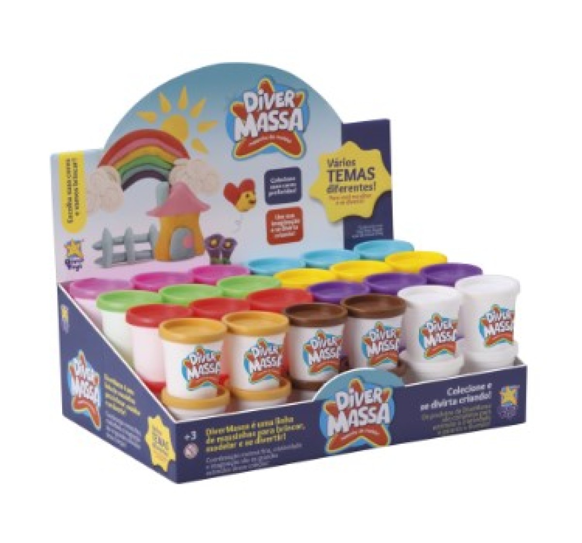 Diver Massa - Display Com 48 Unidades