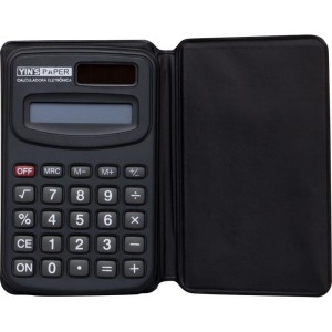 Calculadora De Bolso 8 Digitos Preta-129604-62528