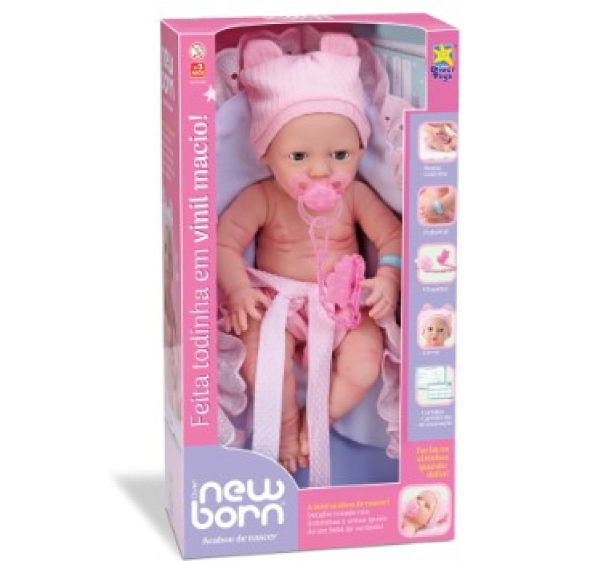 Boneca Diver New Born - Acabou De Nascer