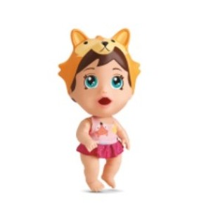 Boneca Little Dolls Bichinhos - Come E Faz Caquinha