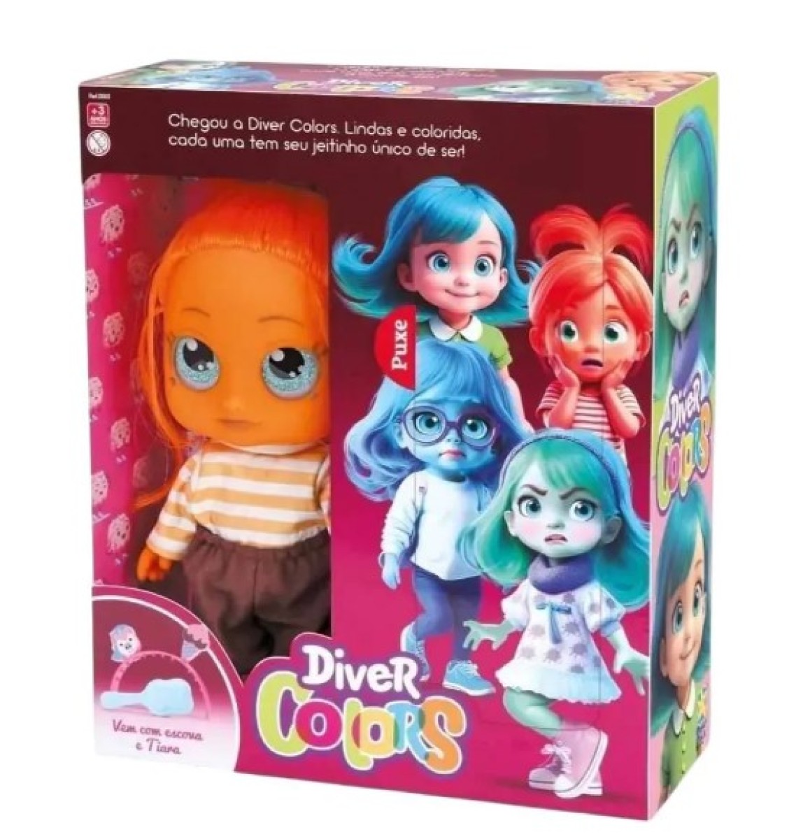 Boneca My Little Colors - Laranja