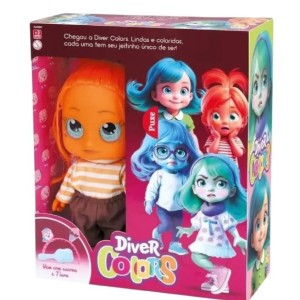 Boneca My Little Colors - Laranja