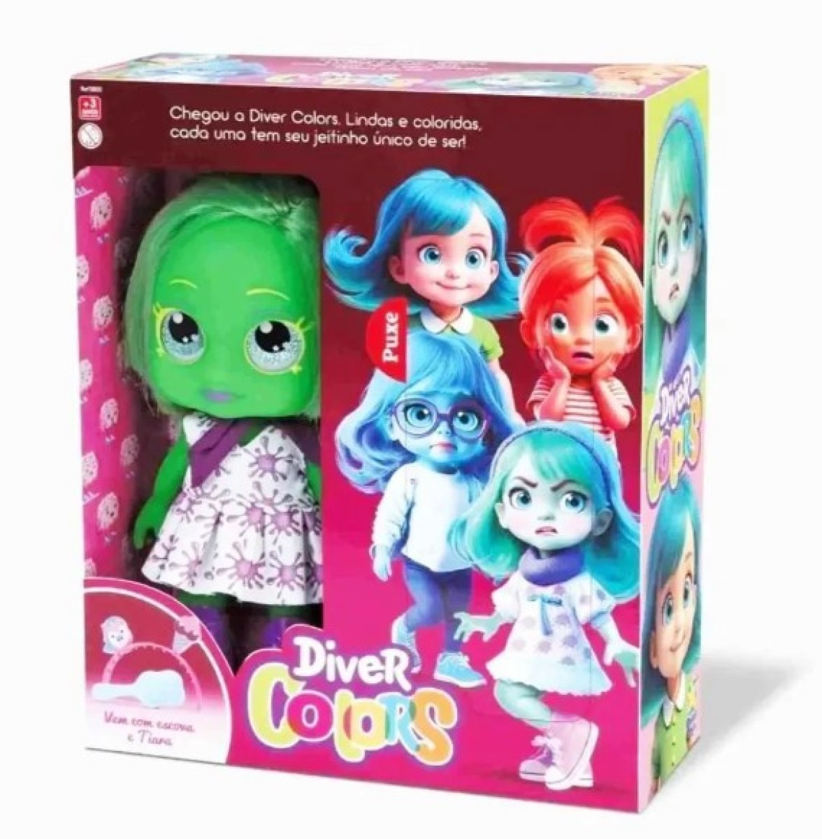 Boneca My Little Colors - Verde