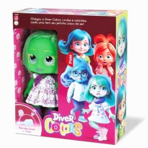 Boneca My Little Colors - Verde