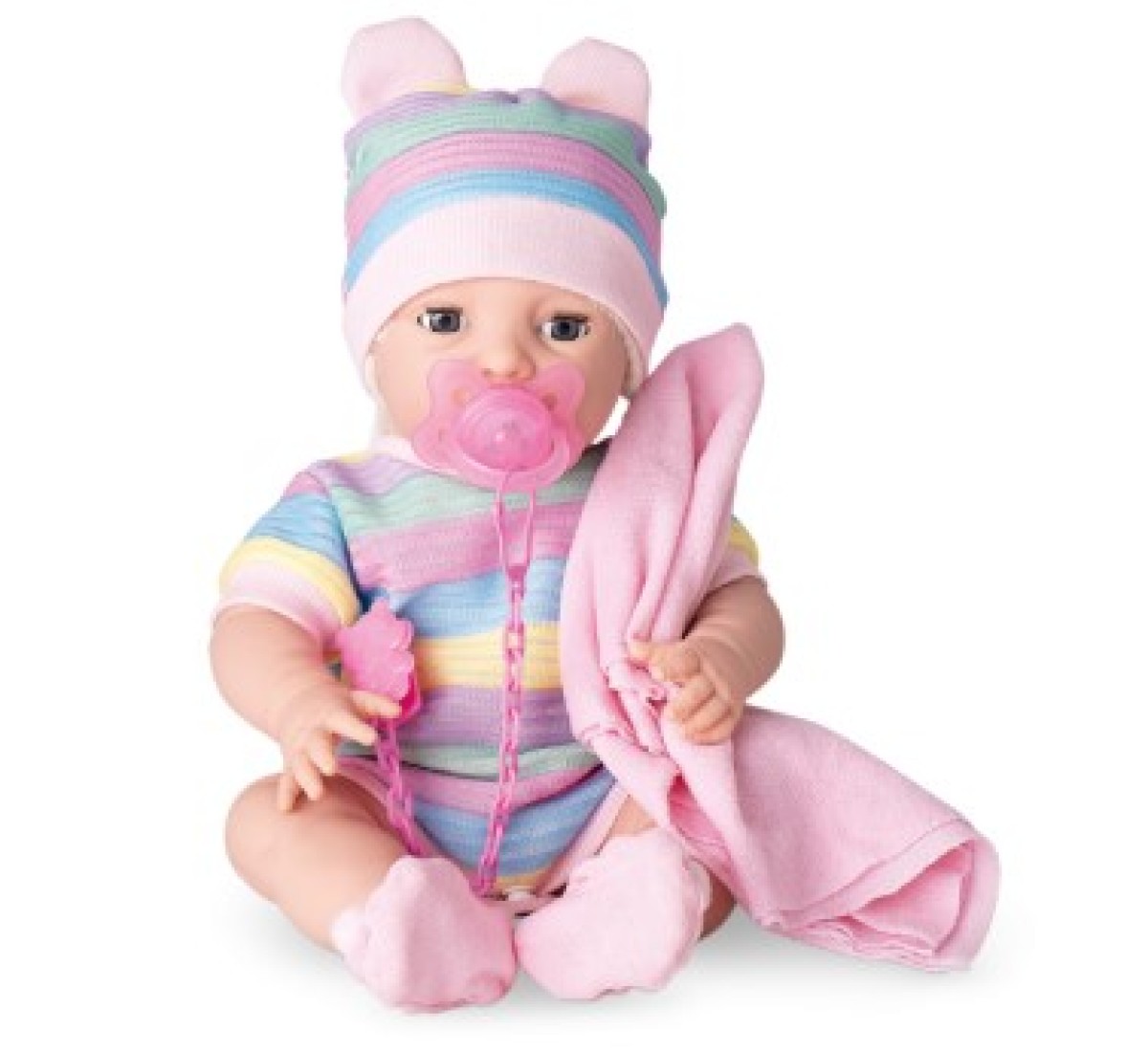 Boneca New Born Premium Menina C/cabelo - Ecommerce