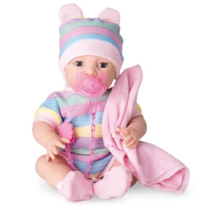Boneca New Born Premium Menina C/cabelo - Ecommerce