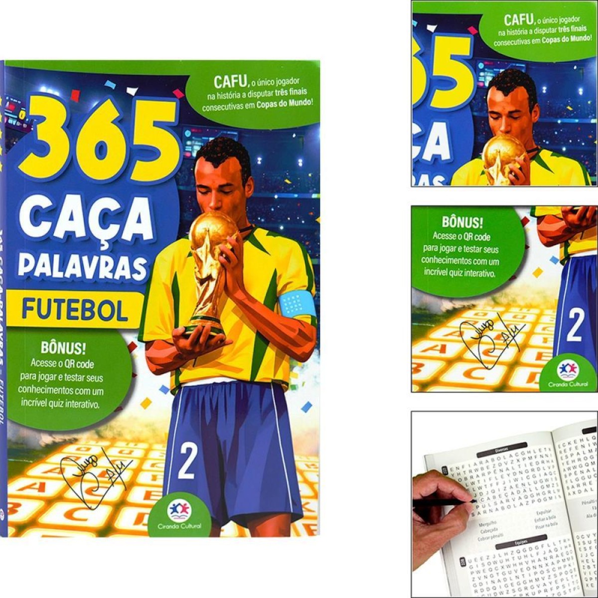 Copa Do Mundo Livro 365 Caca Palavras 224pgs