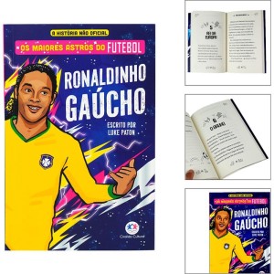 Copa Do Mundo Livro Astros Ronaldinho Gaucho-129423-79188