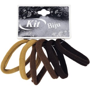 Acessorio Para Cabelo Elastico Xuxinha 4cm C/06 Unidades