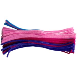 Acessorio Para Cabelo Haste Chenille 30cm Aveludado Color 01-129779-94487