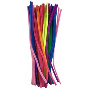 Acessorio Para Cabelo Haste De Chenille Cores Sortid