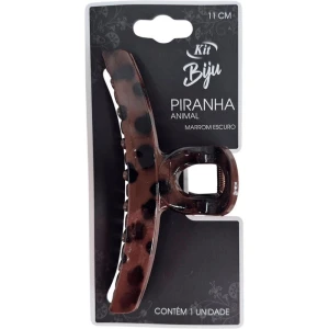 Acessorio Para Cabelo Piranha 11cm Animal
