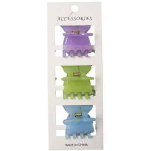 Acessorio Para Cabelo Piranha Borboleta 4,5cm Candy