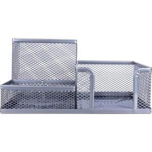 Acessorio Para Mesa Aramado 3 Reparticoes Prata-129610-48303