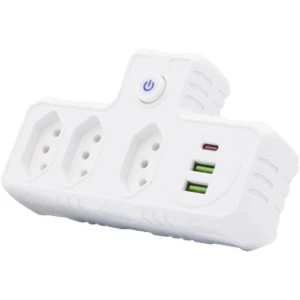 Adaptador Para Tomada Multifuncional Universal Bivol
