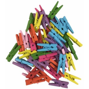 Artesanato Miniatura Pregador Color 2,5cm