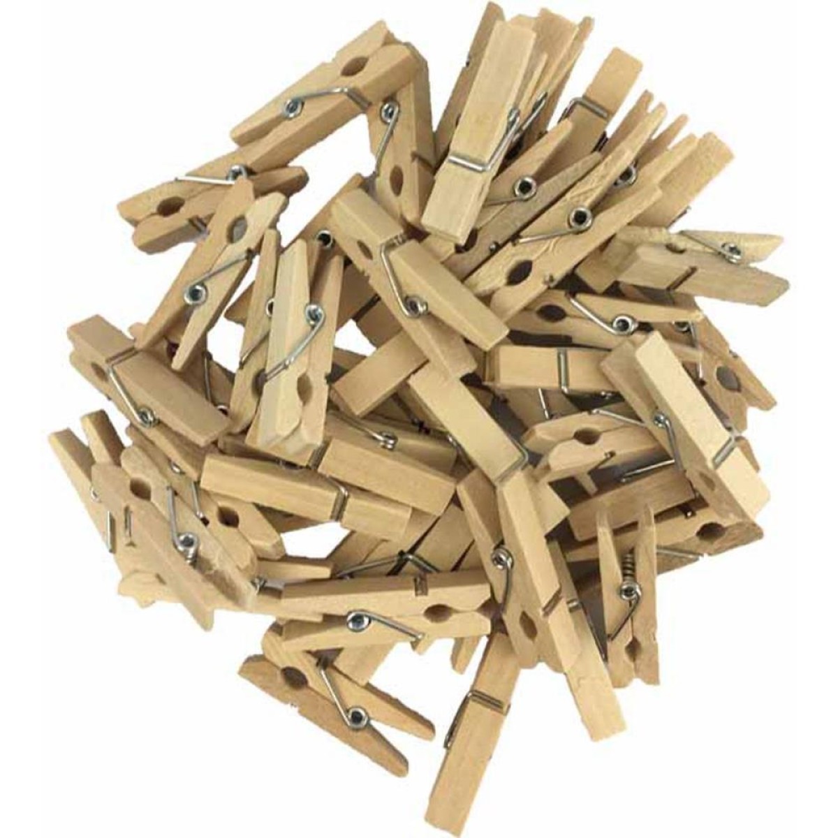 Artesanato Miniatura Pregador Cru 3,5cm