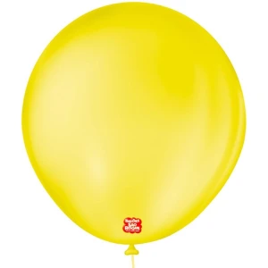 Balao 7 Liso Redondo Amarelo Citrino