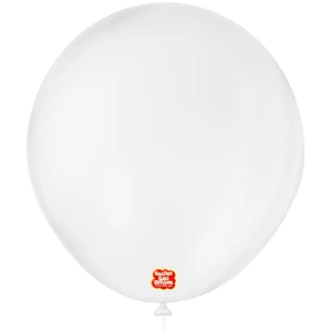 Balao 7 Liso Redondo Branco Polar