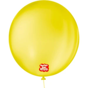 Balao 9 Liso Redondo Amarelo Citrino