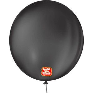 Balao 9 Liso Redondo Preto Ebano