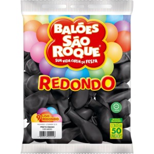 Balao 9 Liso Redondo Preto Ebano-129453-92929