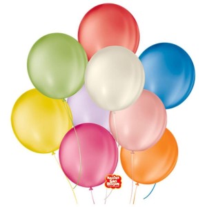 Balao 9 Liso Redondo Sortido