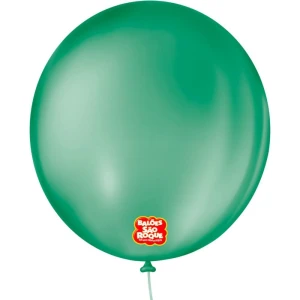Balao 9 Liso Redondo Verde Folha